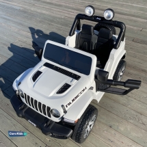 Электромобиль Jeep Rubicon 4WD белый