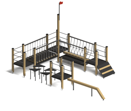 Спортивный комплекс СО-39.1 для детской площадки, фото 1