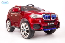 Электромобиль BARTY BMW X5 кузов F-15 M555MP с пультом (Вишневый глянец) М555МР