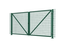 Ворота EcoGreen, ширина проема 3500мм, пруток 4мм