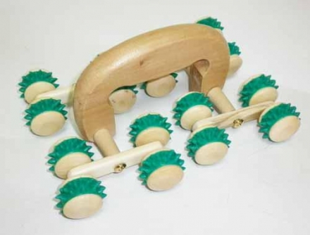 Массажер Каракатица (16 резиновых колес), фото 1