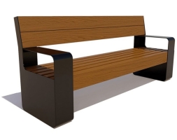 Парковая скамейка Береговая Сосна, фото 5 Парковая скамейка Береговая Сосна, фото 5