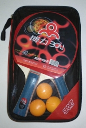 Набор для н/т Boli Pai 905 (2 ракетки + 3 шара) в чехле Набор для н/т Boli Pai 905 (2 ракетки + 3 шара) в чехле