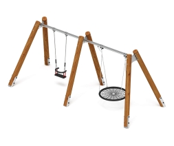 Качели (Лиственница темный) ИО 12.Р.05.01-Л.И1.01, фото 4