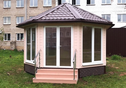 Закрытая беседка ПАНОРАМА, фото 6