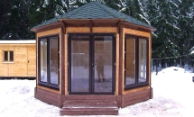 Закрытая беседка ПАНОРАМА