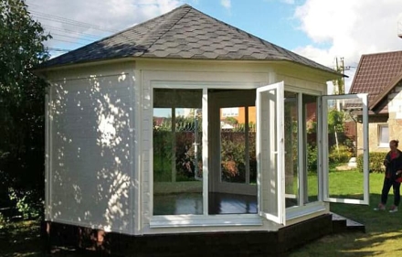 Закрытая беседка ПАНОРАМА, фото 4