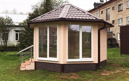 Закрытая беседка ПАНОРАМА, фото 2