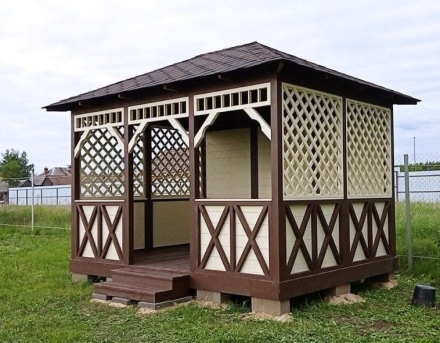 Прямоугольная беседка Малая Калифорния, фото 1