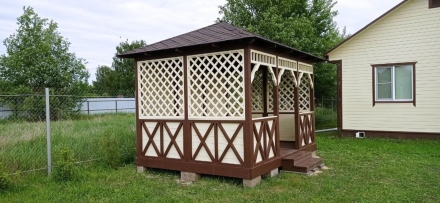 Прямоугольная беседка Малая Калифорния, фото 4
