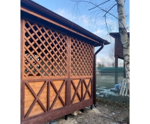 Прямоугольная беседка Малая Калифорния Прямоугольная беседка Малая Калифорния