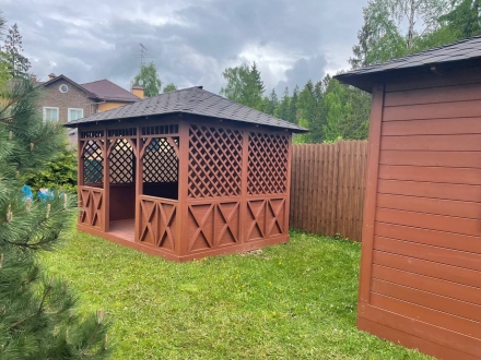 Прямоугольная беседка Малая Калифорния, фото 9