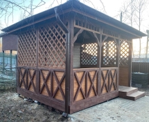 Прямоугольная беседка Малая Калифорния Прямоугольная беседка Малая Калифорния