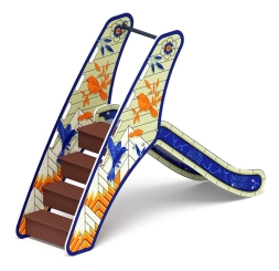 Горка мини - ИО 41.01.09-05 - (Калейдоскоп) H=750, фото 4