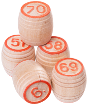 Лото 271-18, бочонок деревянный, в деревянной шкатулке Лото 271-18, бочонок деревянный, в деревянной шкатулке