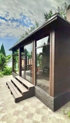 Мангальная беседка с печкой ЗАБАВА, фото 5