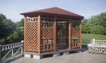 Угловая беседка ЖУРАВЛЬ Угловая беседка ЖУРАВЛЬ