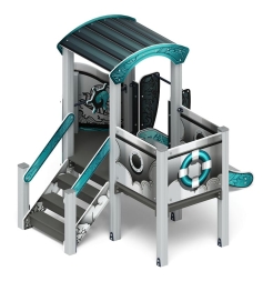 Катерок (Лагуна) - ДИК 1.03.3.01-12 - Игровой комплекс H=750, фото 4