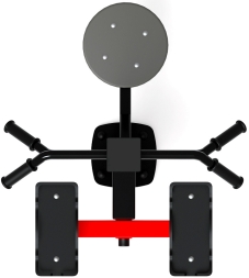 Степ+Твистер (красный) - Уличный тренажер - СТ 019-11, фото 5 Степ+Твистер (красный) - Уличный тренажер - СТ 019-11, фото 5