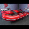 Моторная лодка ПВХ DRAGON (Драгон) 380 MAX НДНД серая