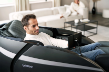 Массажное кресло с искусственным интеллектом Skyliner 3, черно-серое Массажное кресло с искусственным интеллектом Skyliner 3, черно-серое