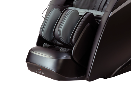 Массажное кресло с искусственным интеллектом Skyliner 3, черно-серое, фото 7