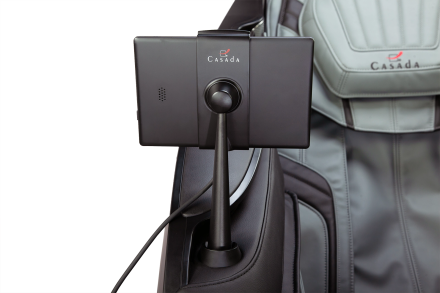 Массажное кресло с искусственным интеллектом Skyliner 3, черно-серое, фото 6