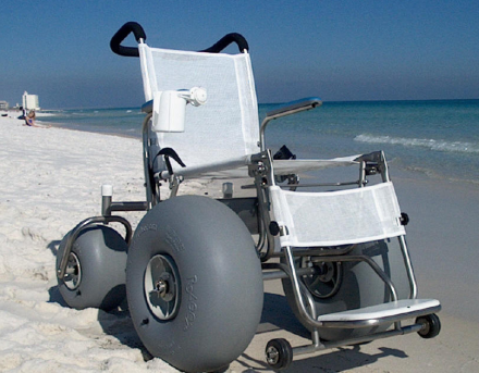 Кресло-коляска повышенной проходимости с колесами низкого давления, фото 1