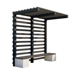 Остановочный павильон ЭКО ОП.07 Остановочный павильон ЭКО ОП.07