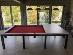 БИЛЬЯРДНЫЙ СТОЛ "ШЕРЕМЕТЕВ" ХАЙ-ТЕК STYLE-9 ФУТОВ (пул), фото 2