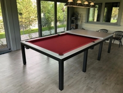 БИЛЬЯРДНЫЙ СТОЛ "ШЕРЕМЕТЕВ" ХАЙ-ТЕК STYLE-9 ФУТОВ (пул), фото 3