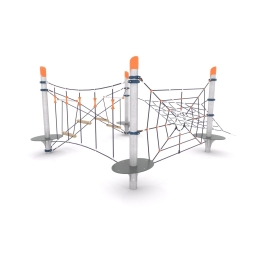 Канатная конструкция для лазания-04.02, фото 4