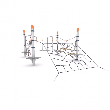 Канатная конструкция для лазания-04.02, фото 2