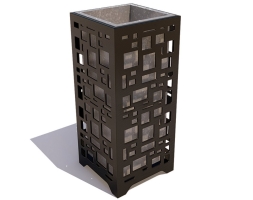 Урна уличная «Окна», фото 2 Урна уличная «Окна», фото 2