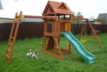 Детский спортивный комплекс для дачи High Peak II Детский спортивный комплекс для дачи High Peak II
