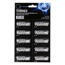 Иглы для насоса "TORRES", арт.SS5023, уп. 10 шт, диам. резьбы 7 мм, внутр. диам. 5 мм, сталь Иглы для насоса "TORRES", арт.SS5023, уп. 10 шт, диам. резьбы 7 мм, внутр. диам. 5 мм, сталь