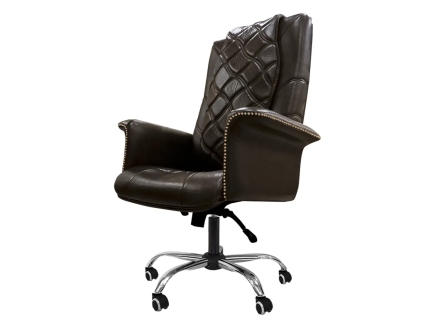 Офисное массажное кресло EGO PRIME EG1003 Шоколад (Арпатек), фото 8