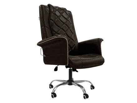 Офисное массажное кресло EGO PRIME EG1003 Шоколад (Арпатек), фото 6