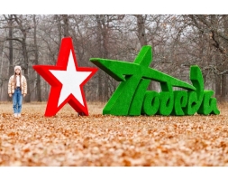 Топиари стела Победа со звездой I - газон Eco, фото 5