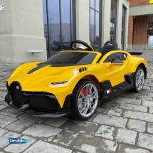 Электромобиль Bugatti Divo 12V — HL338 желтый