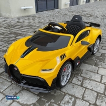 Электромобиль Bugatti Divo 12V — HL338 желтый