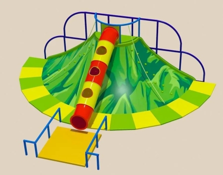 Горка Вулкан Африка 180°, фото 1