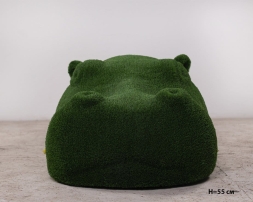 Топиари Бегемот в воде, h=55см - газон Есо, фото 2