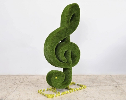 Топиари Скрипичный ключ - газон Premium, фото 1