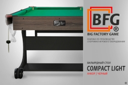 Бильярд BFG Compact Light 6 (Анкор+черный), фото 10