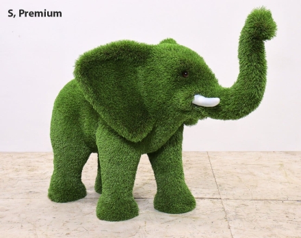 Топиари слоненок Африканский S - газон Deluxe, фото 4