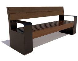 Парковая скамейка Береговая Лиственница, фото 1 Парковая скамейка Береговая Лиственница, фото 1