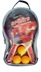 Набор для н/т GSHCUP 01 (2 ракетки + 3 шара) в чехле Набор для н/т GSHCUP 01 (2 ракетки + 3 шара) в чехле