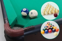 Бильярдный стол - Кадет Комби 6 футов, Комбинированный: Русская пирамида/Американский пул, ДСП 16 ММ