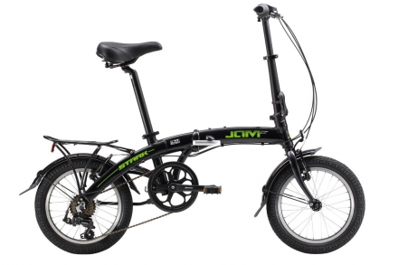 Велосипед Stark&#039;17 Jam 16.1 V черно-зеленый, фото 1